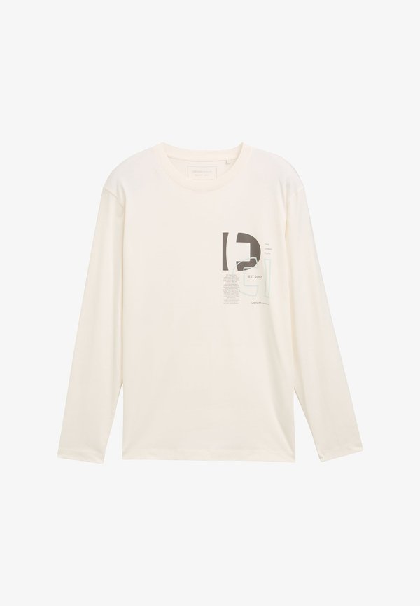 TOM TAILOR Long sleeved top - weiß
