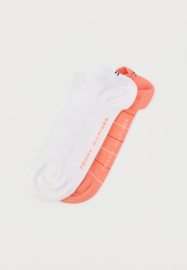 Tommy Hilfiger WOMEN 2 PACK - Sneaker socks - coral