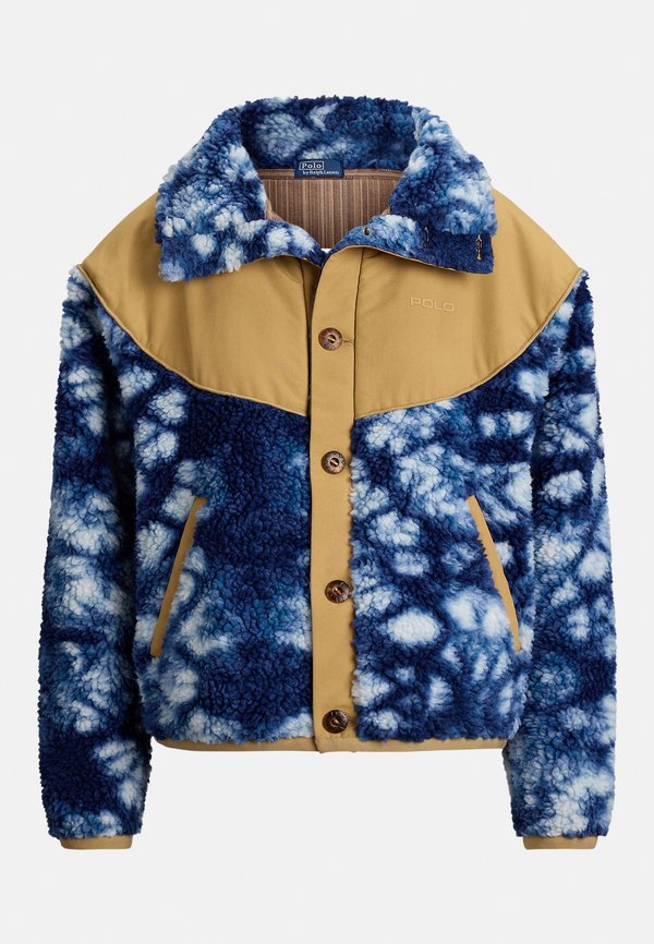 Polo Ralph Lauren TIE-DYE HYBRID FLEECE-RIPSTOP JACKET