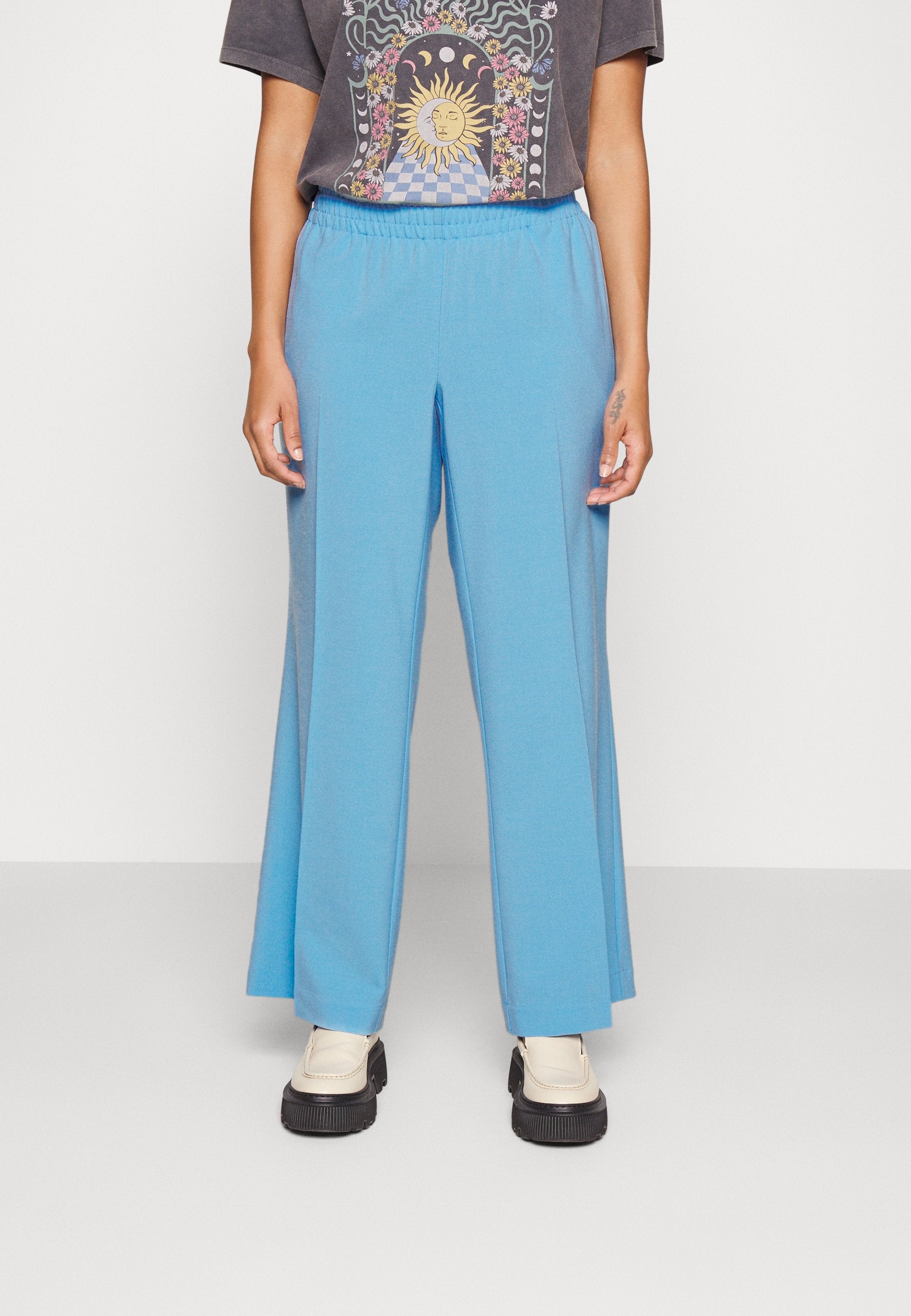 Vero Moda Curve VMSADIASUI WIDE SOLID PANT