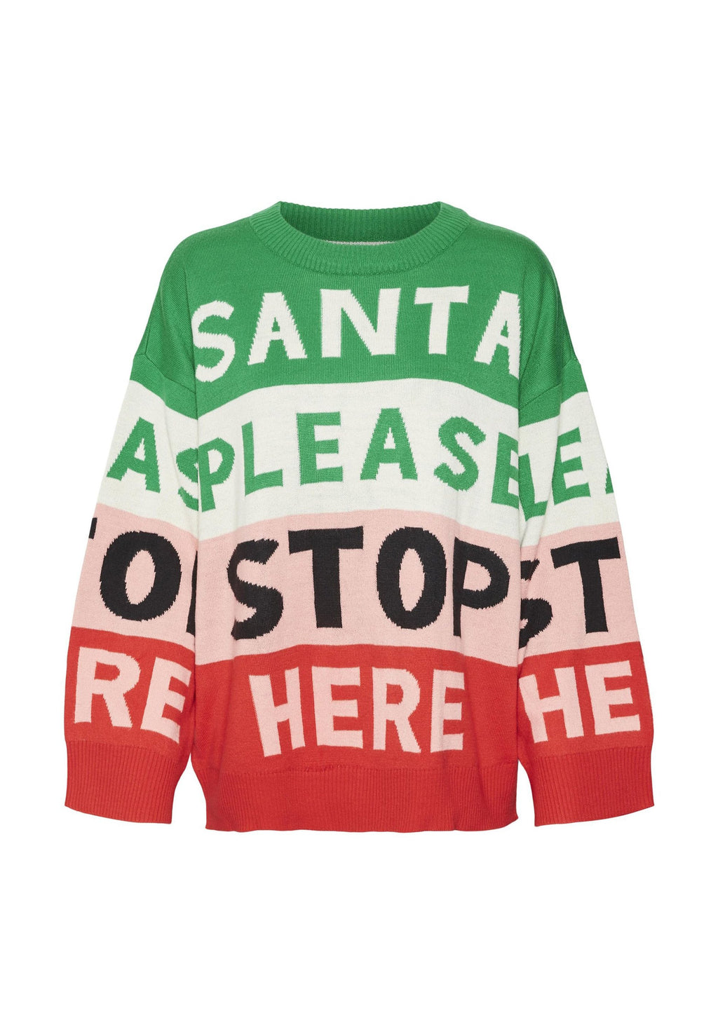 Vero Moda VMSANTATEXT LS O-NECK XMAS