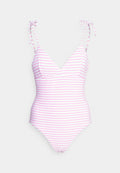 SORRENTO STRIPE WRAP FRONT MAILLOT Media 1