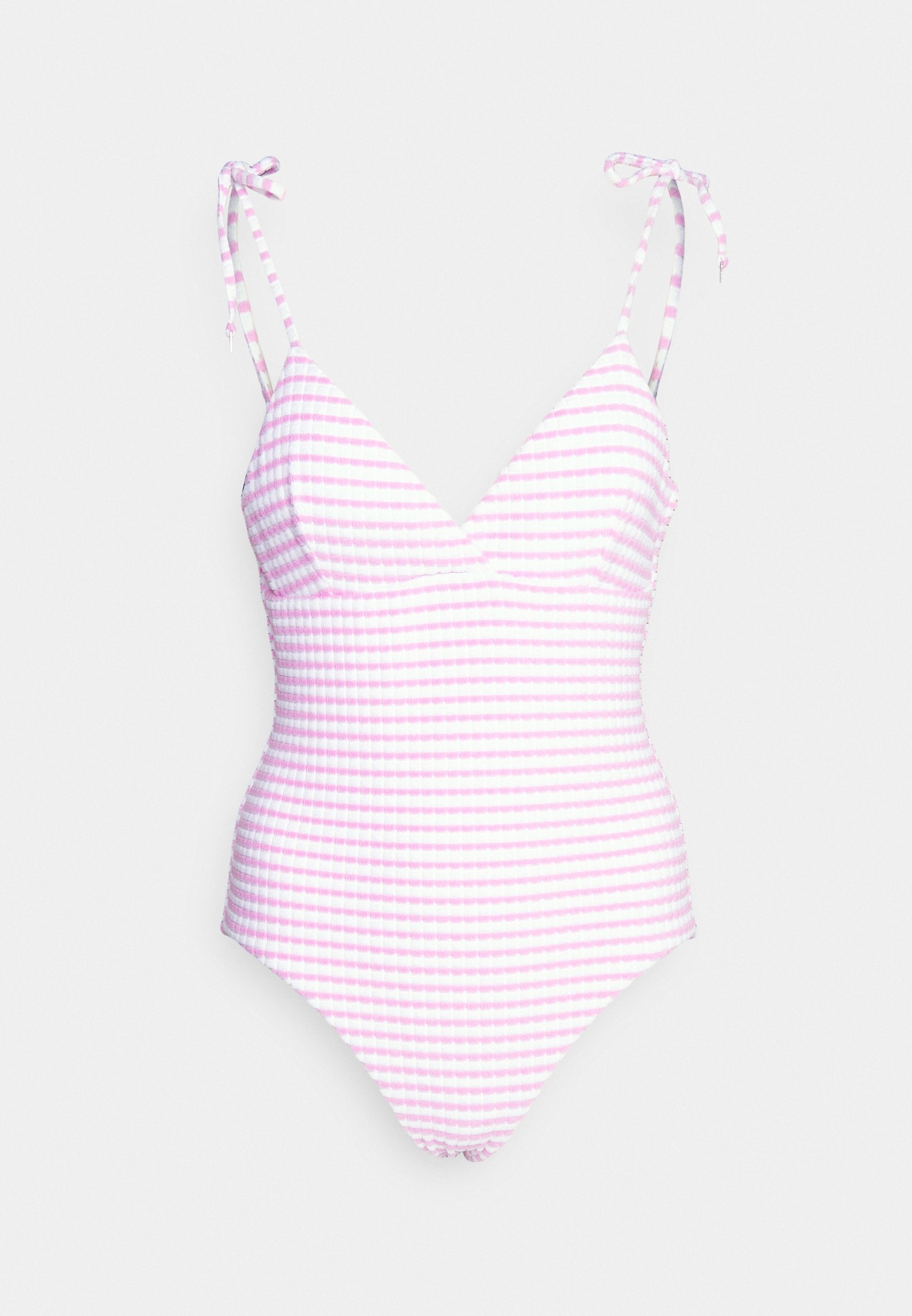 SORRENTO STRIPE WRAP FRONT MAILLOT Media 1