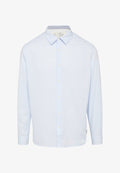 s.Oliver REGULAR MIT STRUKTURMUSTER - Shirt - himmelblau