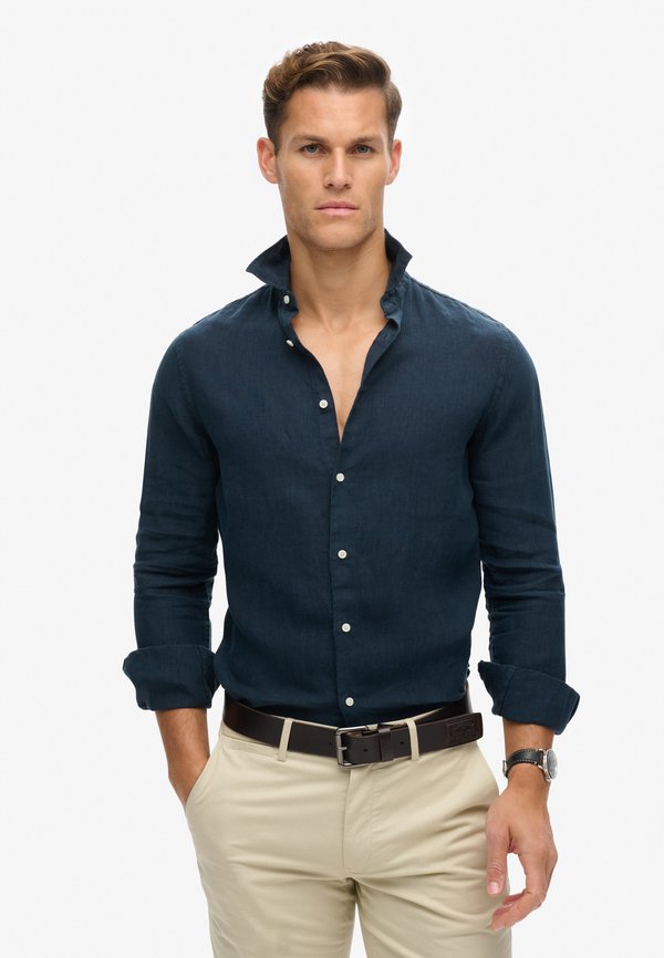 Superdry & Co CASUAL LONG SLEEVE - Shirt - navy