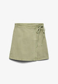 Vero Moda VMLIZA Mid waist Short - Mini skirt - laurel wreath