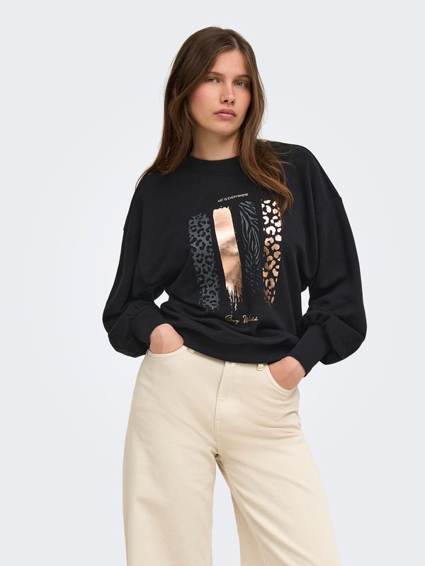 ONLY Sweatshirt - black