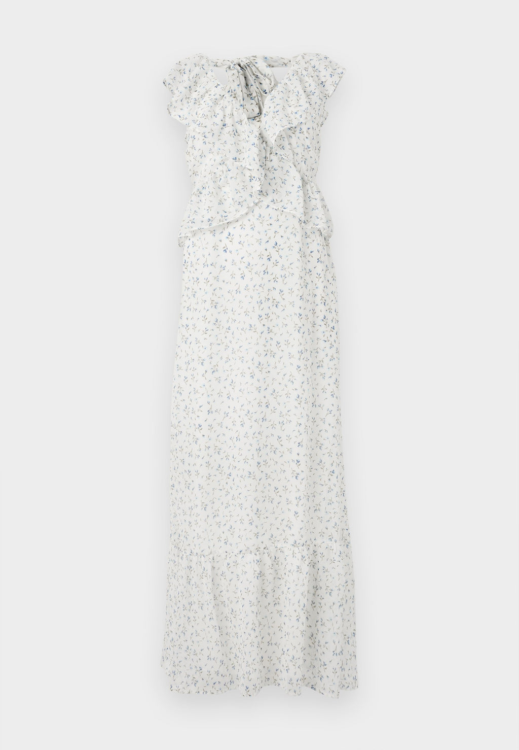 VILA VIMONE MAXI FLOUNCE DRESS