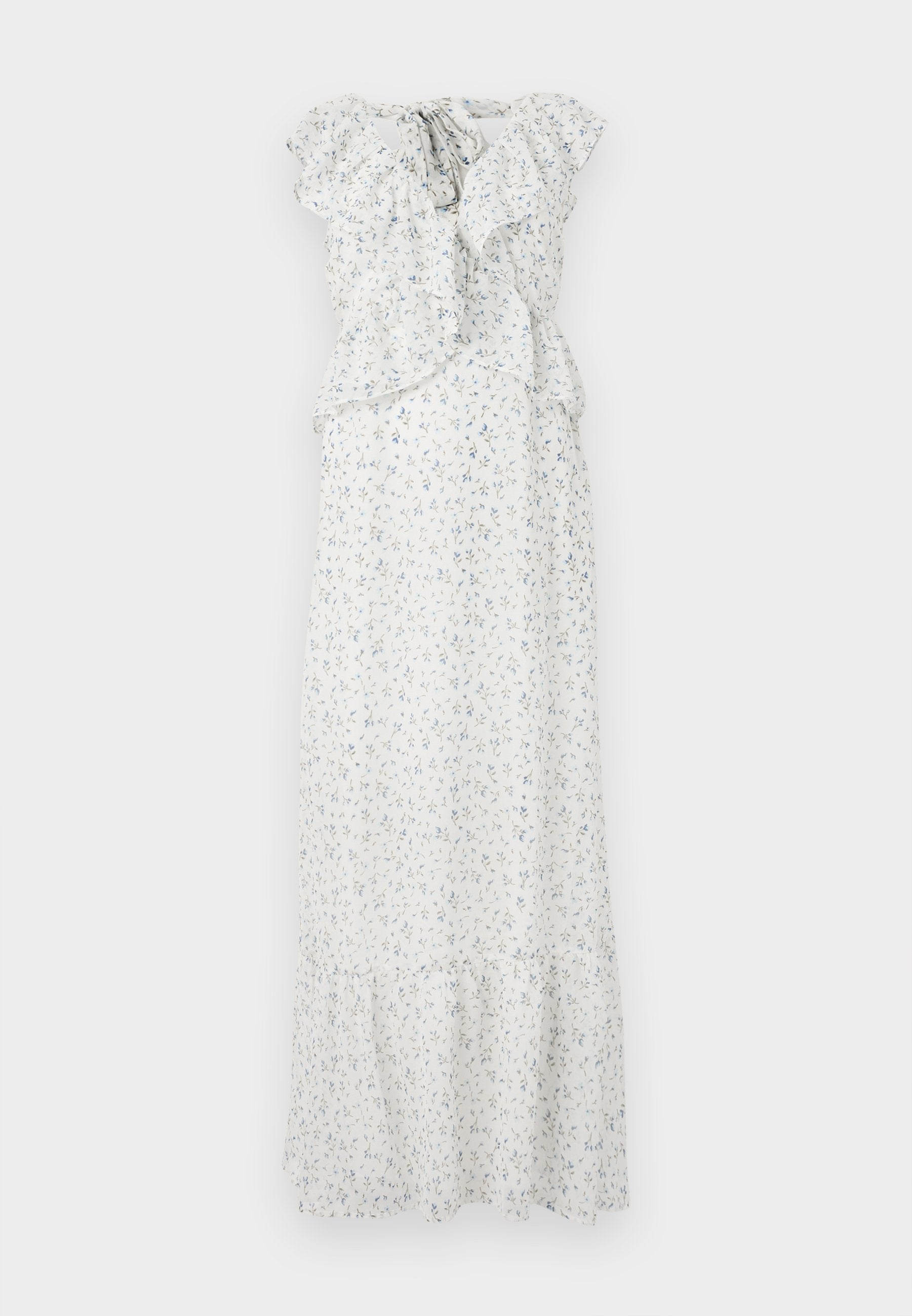 VILA VIMONE MAXI FLOUNCE DRESS