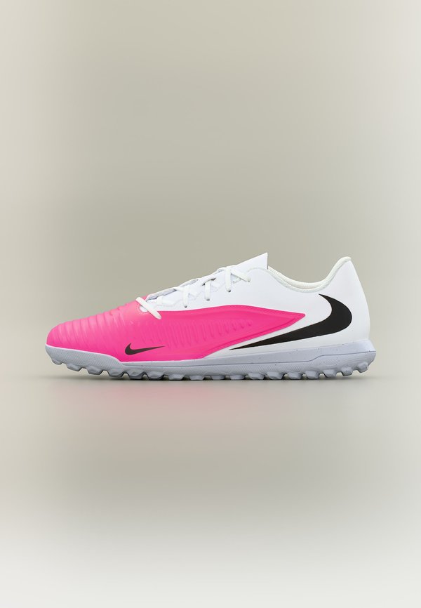 Nike Performance PHANTOM 6 LOW CLUB TF - Turf football boots - multicolor/black