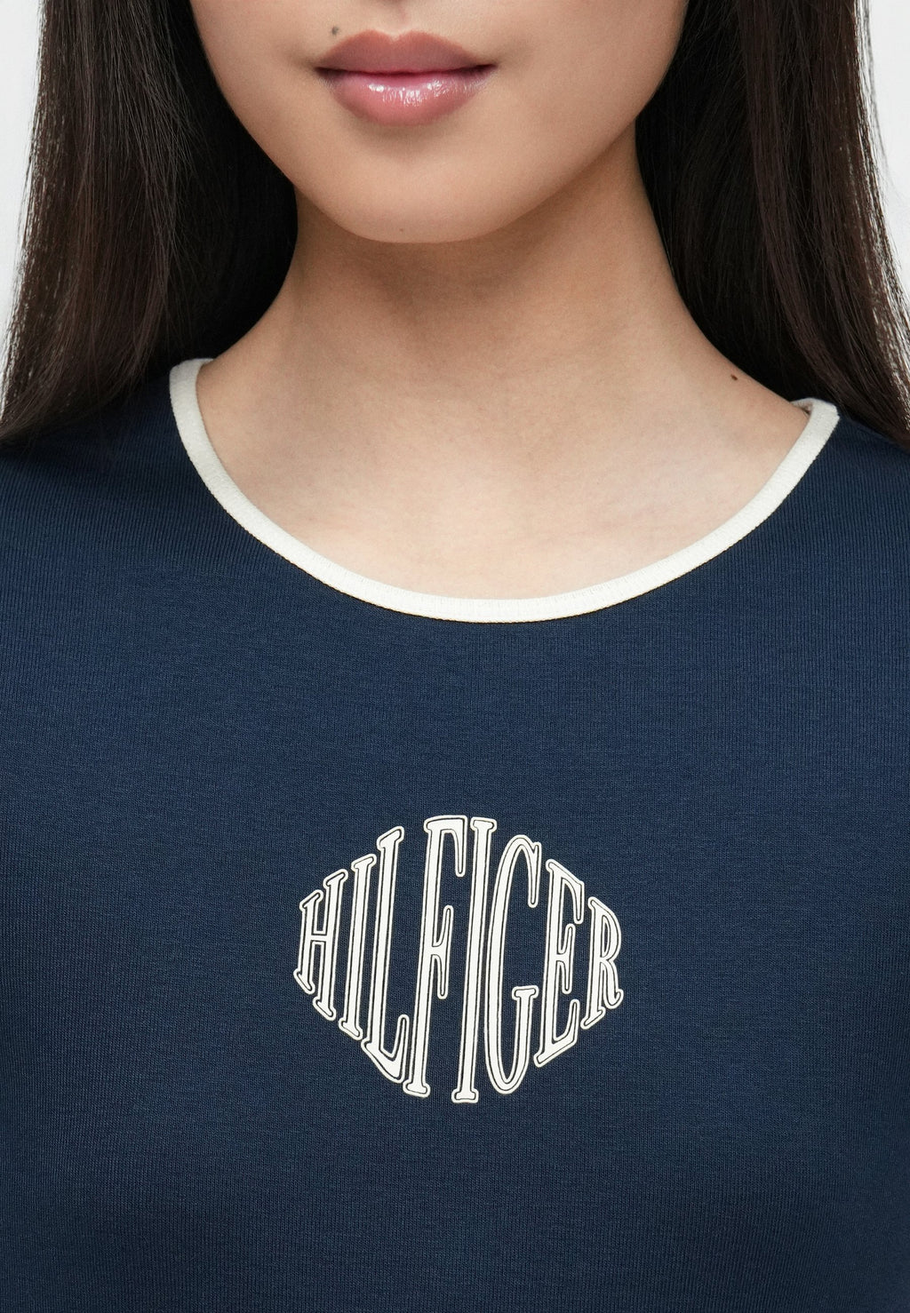 LOGO SLIM RINGER T-SHIRT Media 6