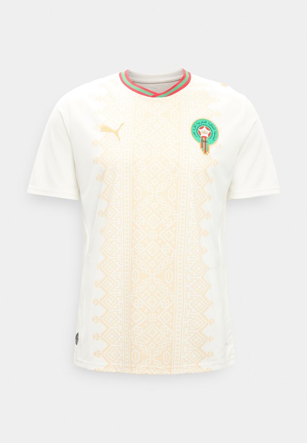 Puma MOROCCO FRMF AWAY REPLICA - Football jersey - white/victory gold-coloured