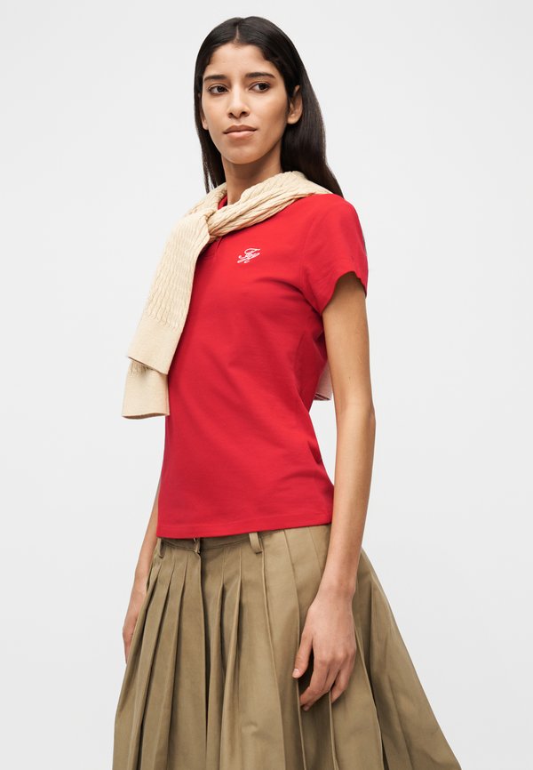 Tommy Hilfiger 1985 SLIM FIT LOGO EMBROIDERY POLO SHIRT