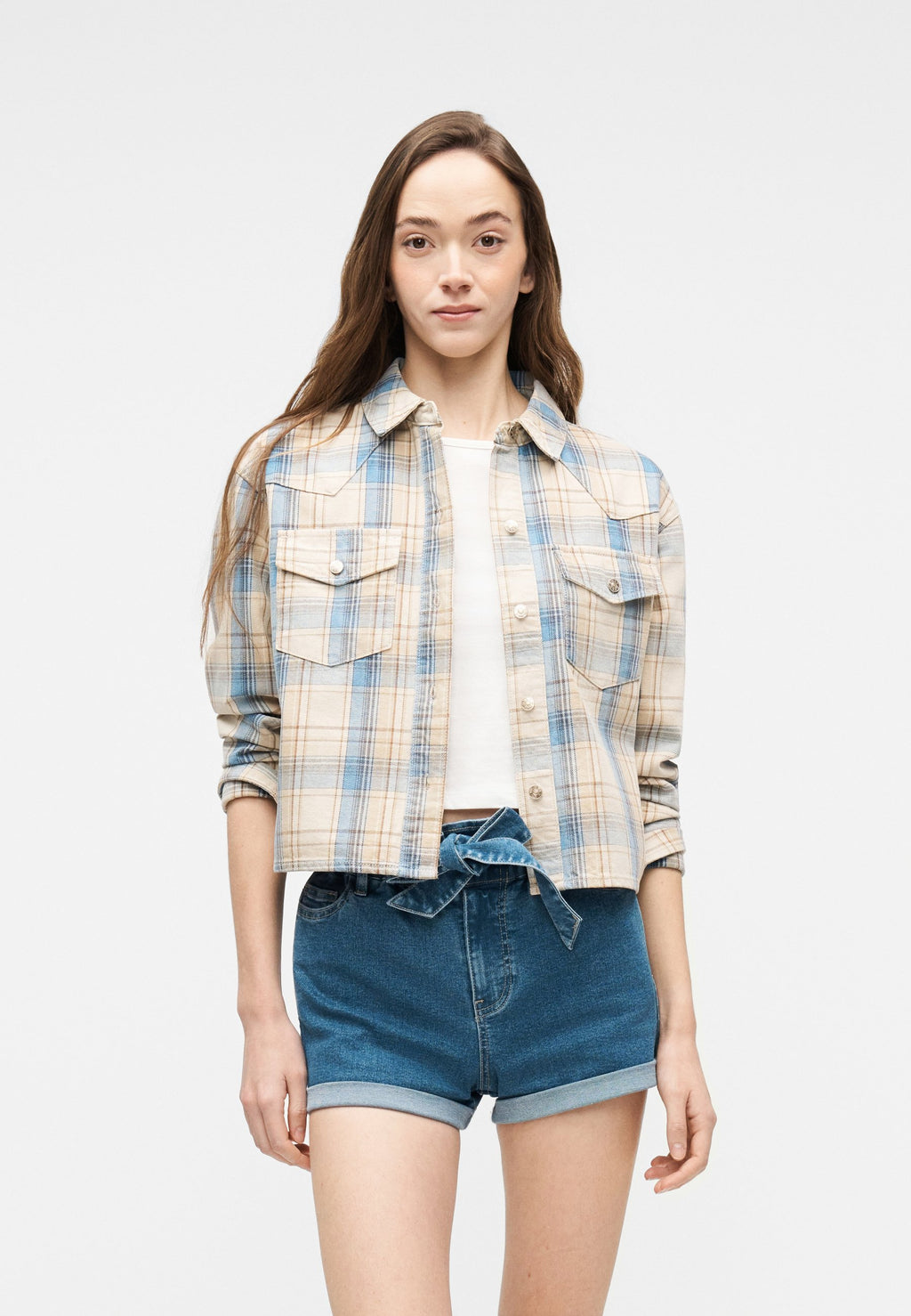 ONLLOU CHECK SHIRT Media 3