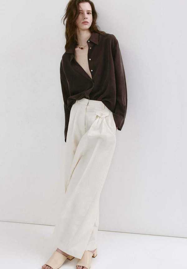 Mango ADULT - Heeled mules - beige