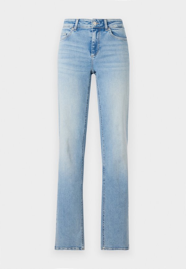 ONLY Straight fit ONLBLUSH Mid waist - Straight leg jeans - light blue denim