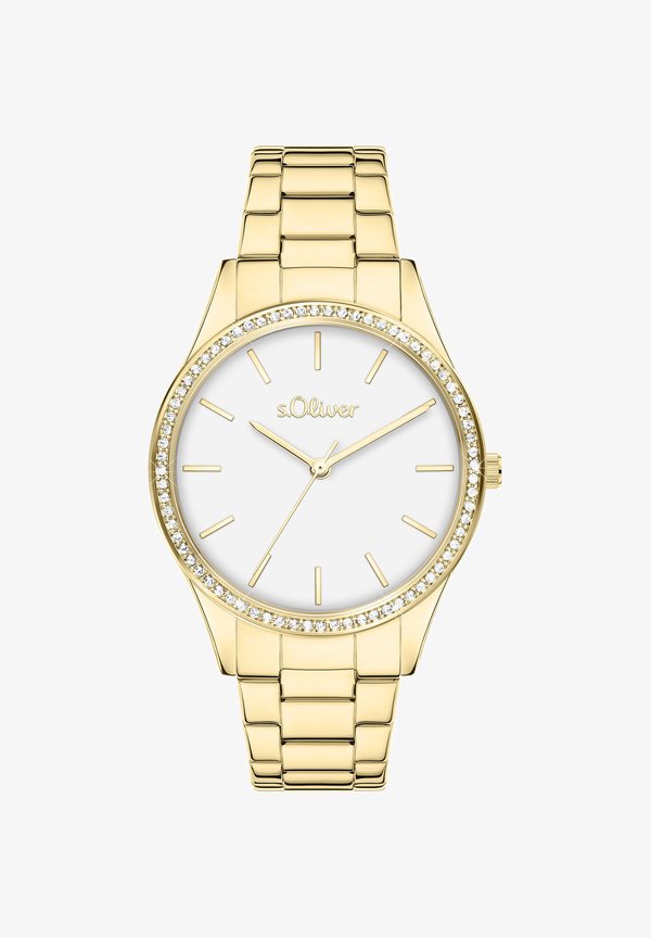 s.Oliver CLASSIC SPARKLE - Watch - gold