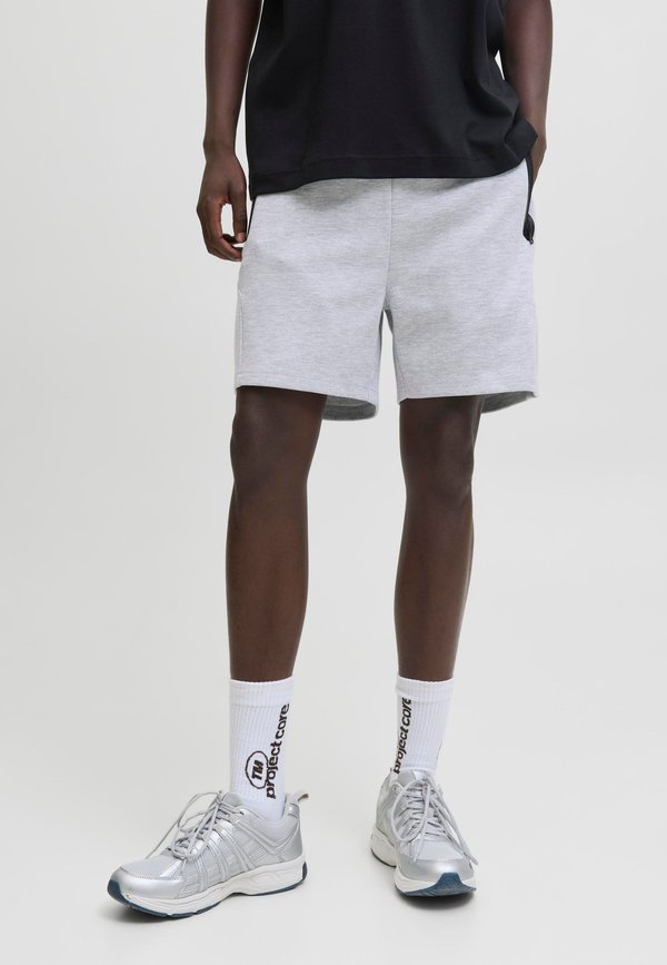 Jack & Jones Sweat Regular Fit - Tracksuit bottoms - light grey melange