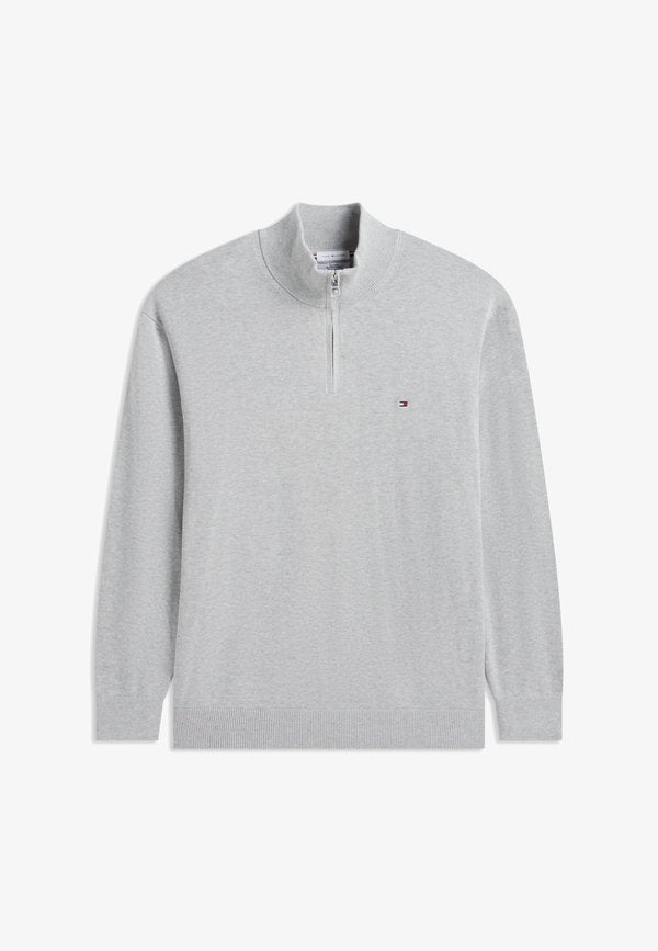 Tommy Hilfiger PIMA - Jumper - light grey heather