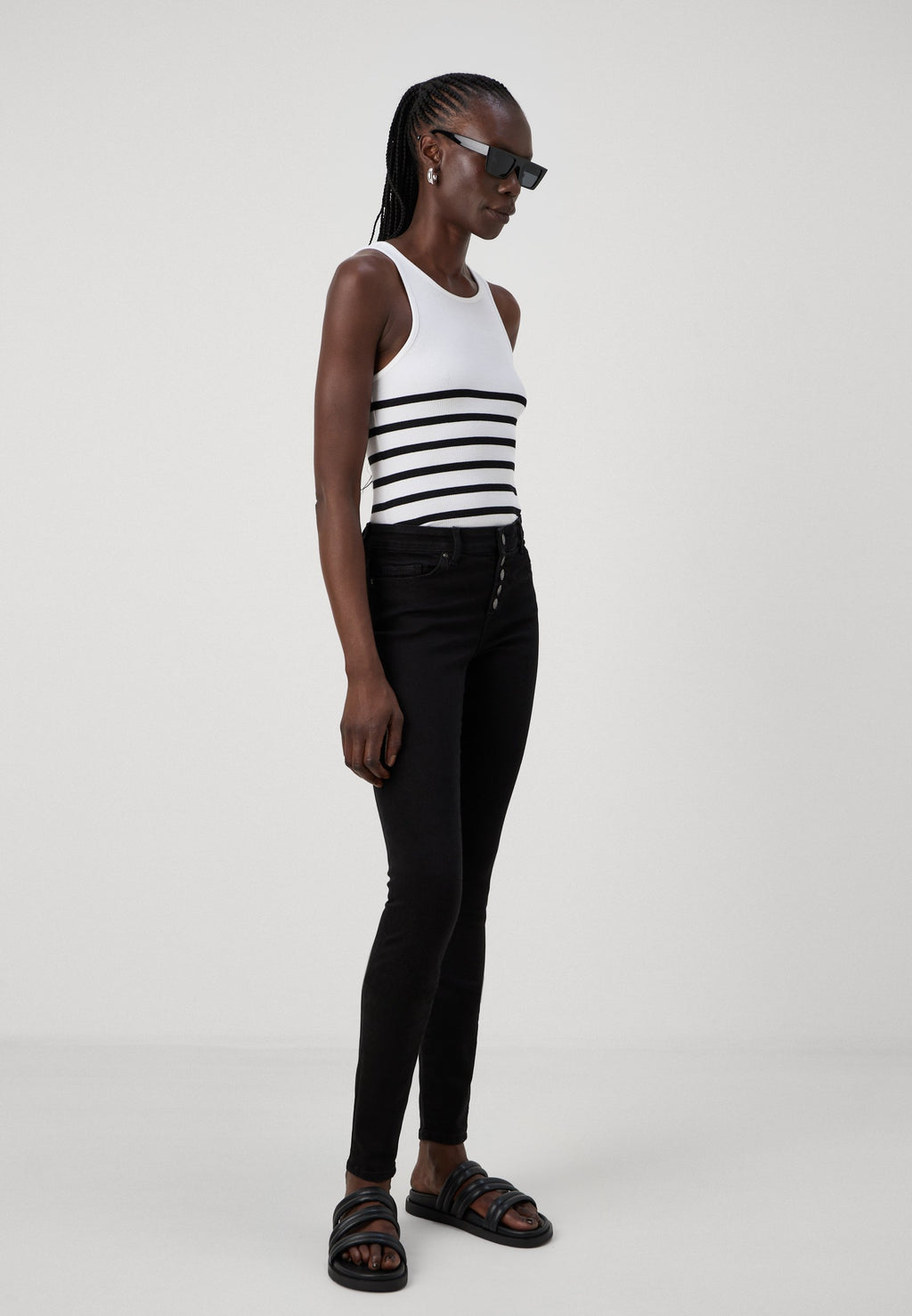 Skinny fit ONLHUSH Mid waist Media 5