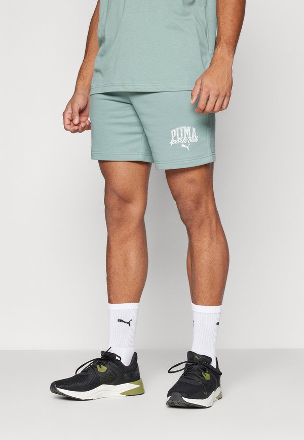 Puma CLASS - Tracksuit bottoms - green moon