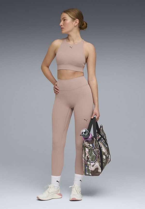 Puma W SHAPELUXE TIGHT - HW 7/8 - Leggings - sandstone