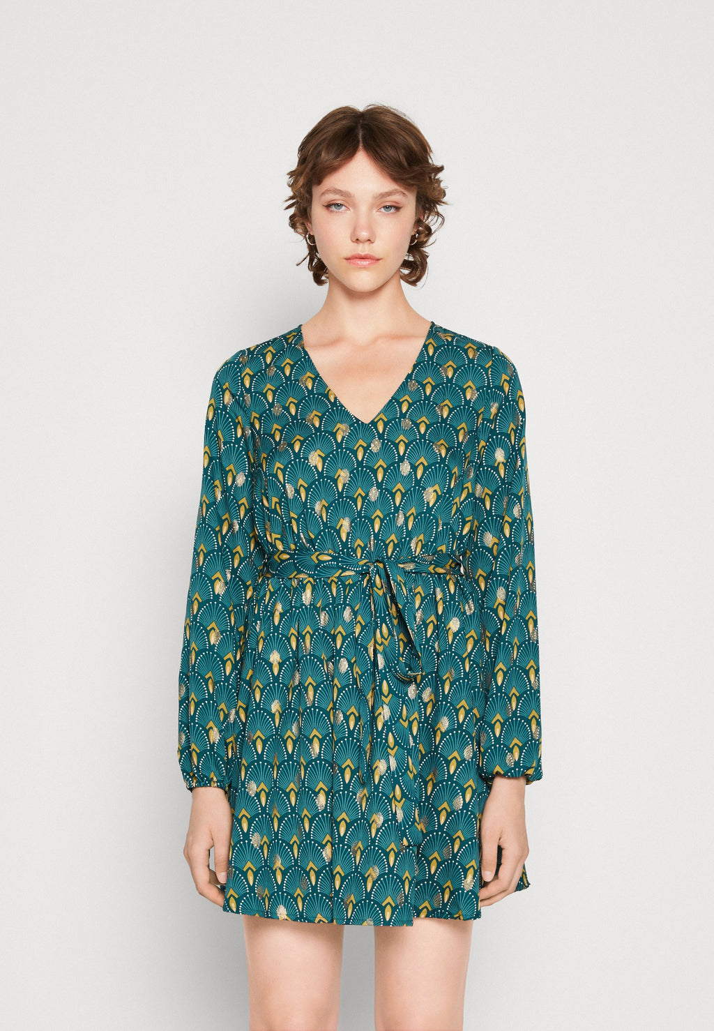 VILA VIZINO V NECK SHORT DRESS