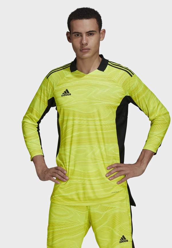 adidas Performance CONDIVO 21 PRIMEBLUE - Long sleeved top - yellow