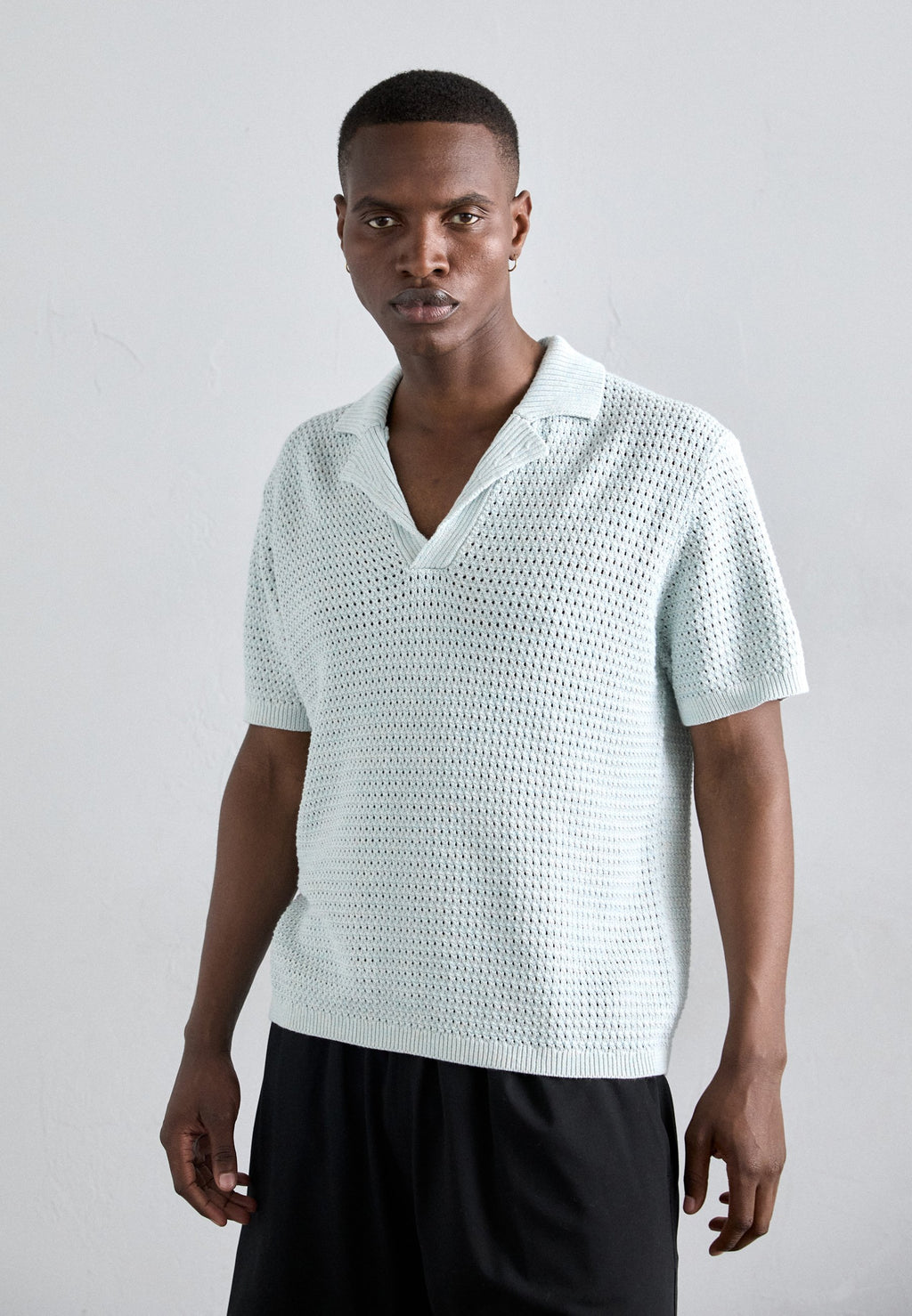 J.LINDEBERG ETHAN OPEN COLLAR