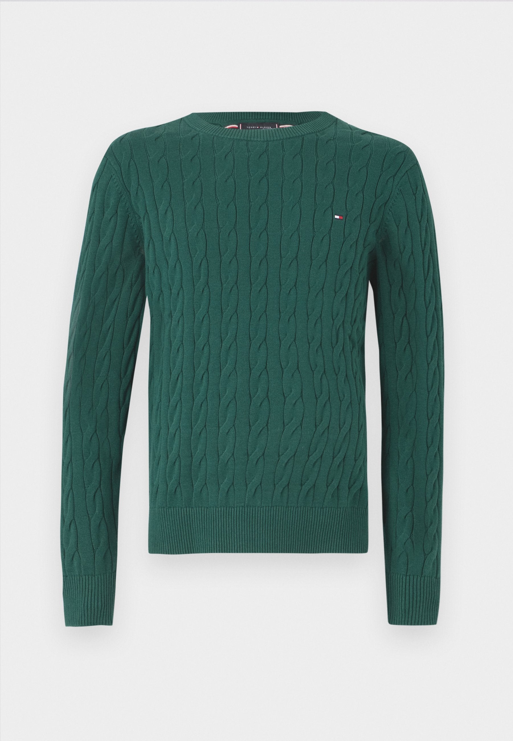 CLASSIC CABLE CREW NECK  ELEVATED ESSENTIALS Media 1
