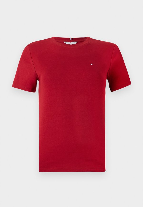 Tommy Hilfiger SLIM FIT - Print T-shirt - regatta red