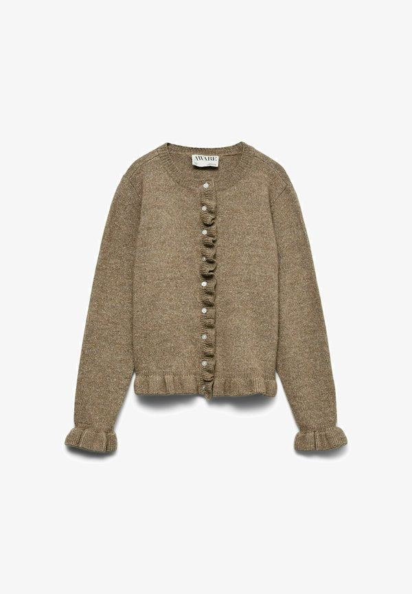Vero Moda Knitted AWSIDRA Knit - Cardigan - steel gray