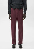 Mango Trousers - bordeaux