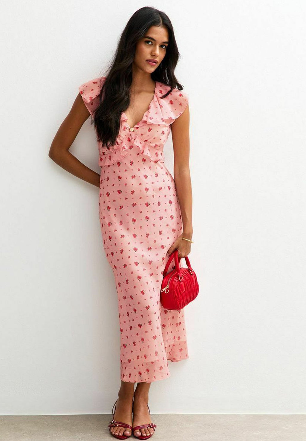 New Look RUFFLE MIDI