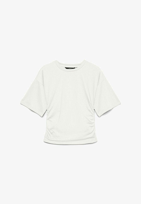 Vero Moda VMMIA - Basic T-shirt - snow white
