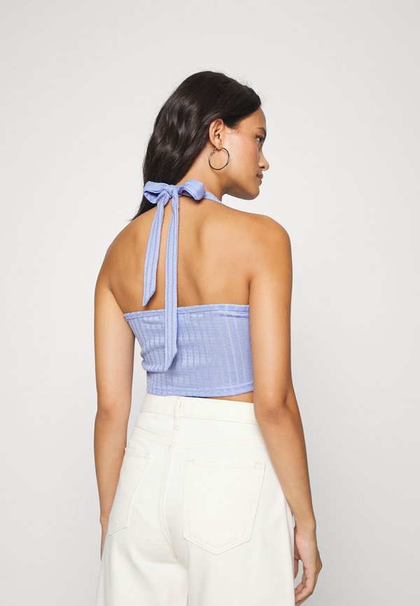 IN THE STYLE TIE FRONT CROP