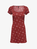 ONLY ONLHILLARY Short - Day dress - spiced apple