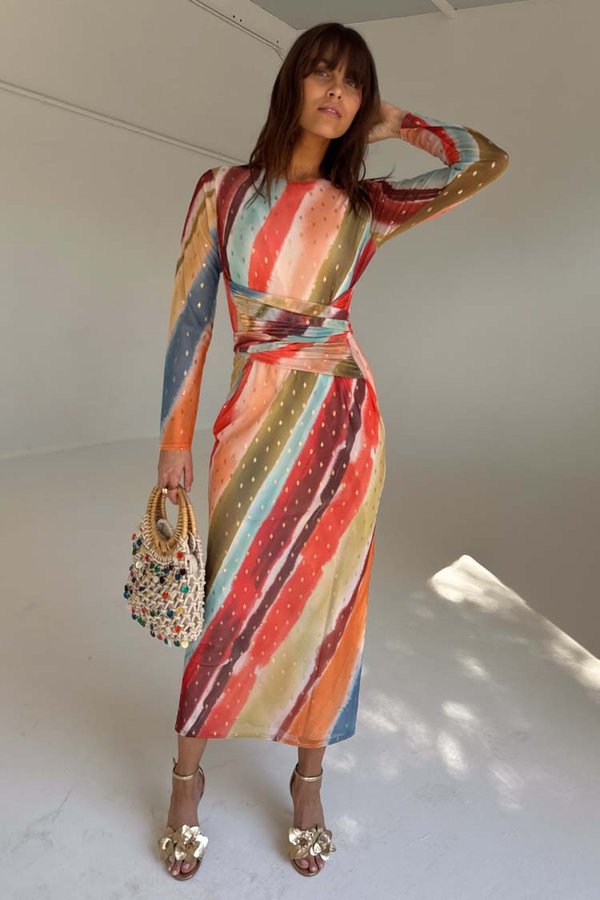 Never Fully Dressed SUNSET MIDI DRESS
