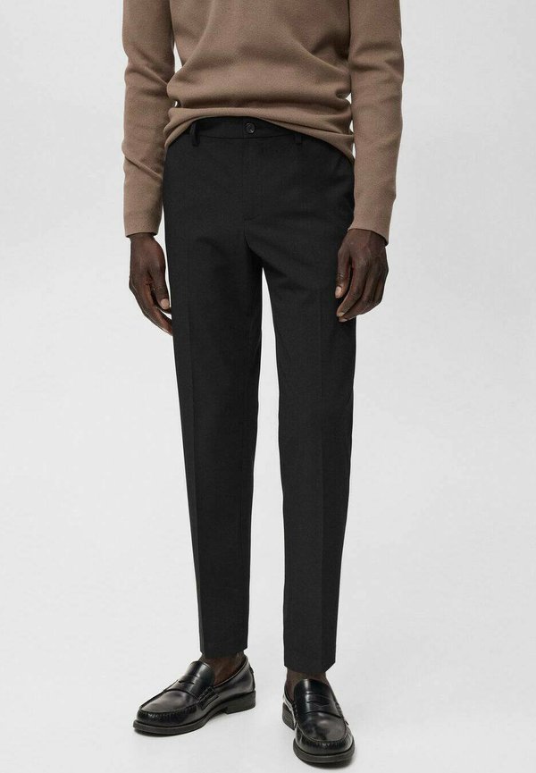 Mango STRETCH   - Chinos - black