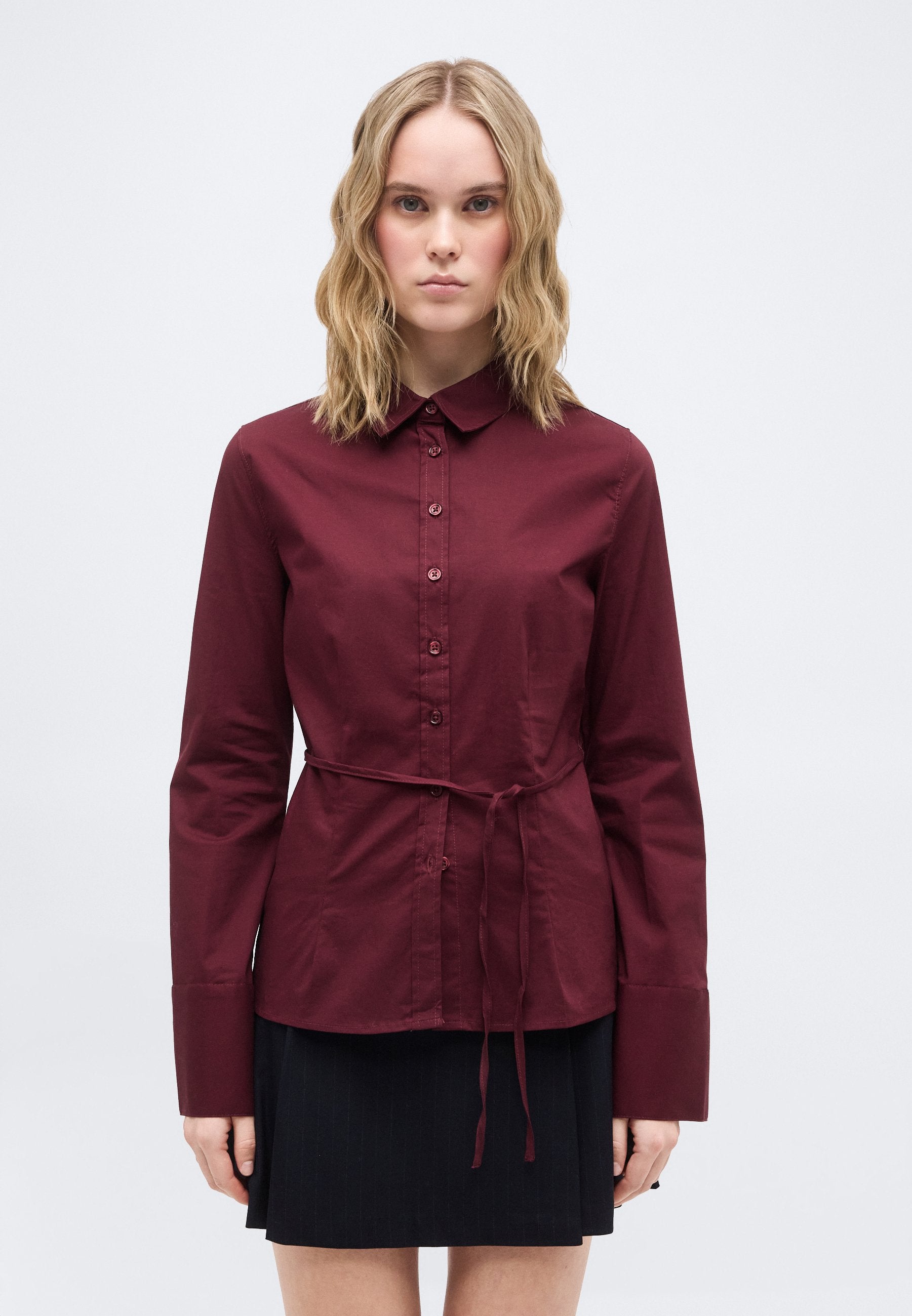 Gina Tricot SHAPED TIE BLOUSE