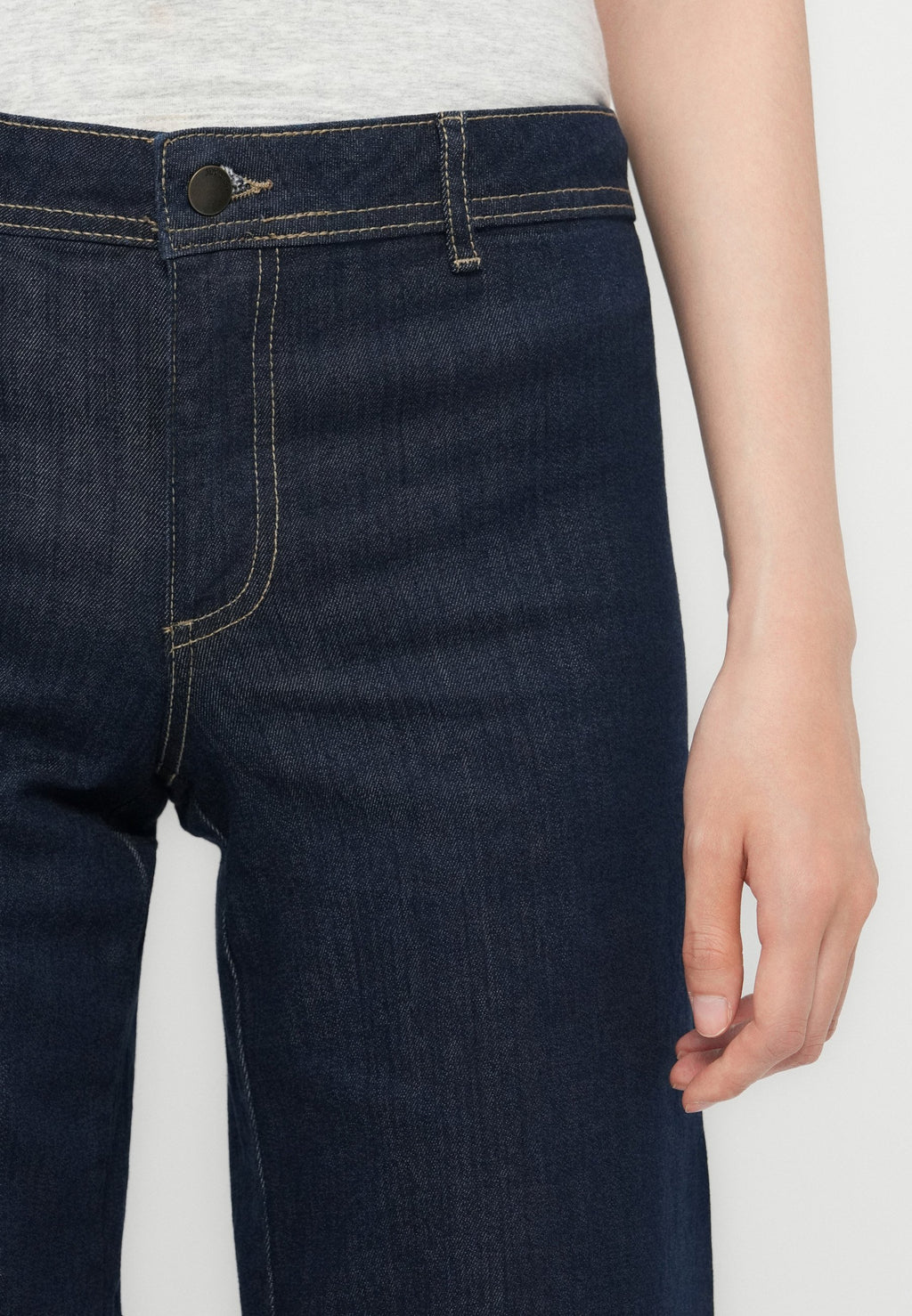 JDY Wide-fit JDYVANESSA Mid waist wide leg fit