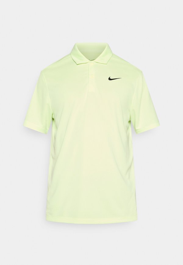 Nike Performance SOLID - Polo shirt - light liquid lime/black