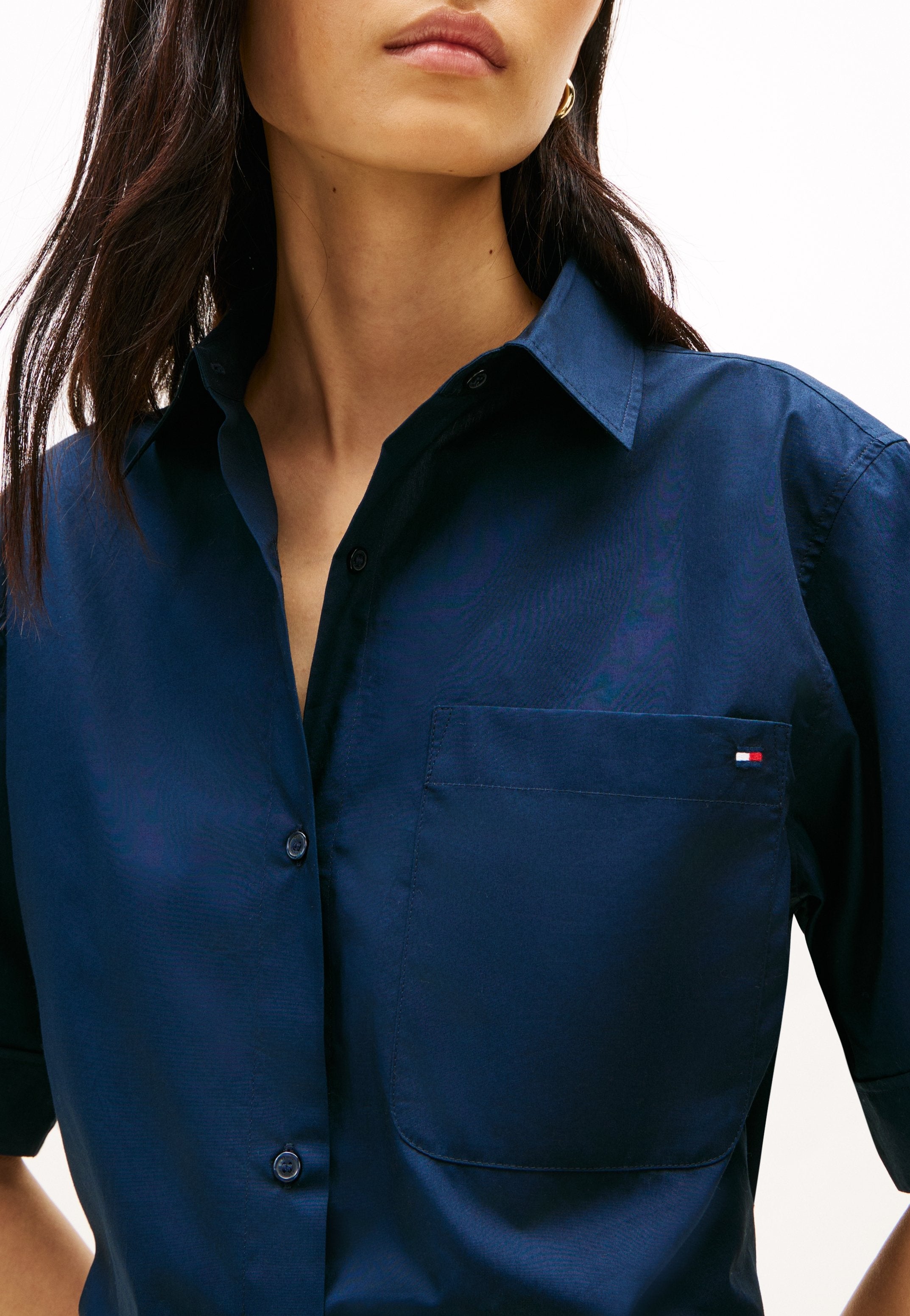 CLASSIC POPLIN SHORT SLEEVE SHIRT Media 5