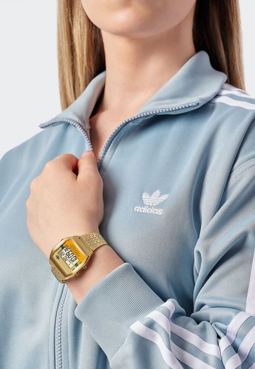 adidas Originals DIGITAL TWO - Digital watch - gold tone