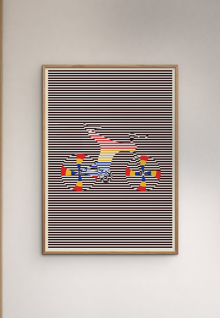 Poster and Frame UNA HORA V1