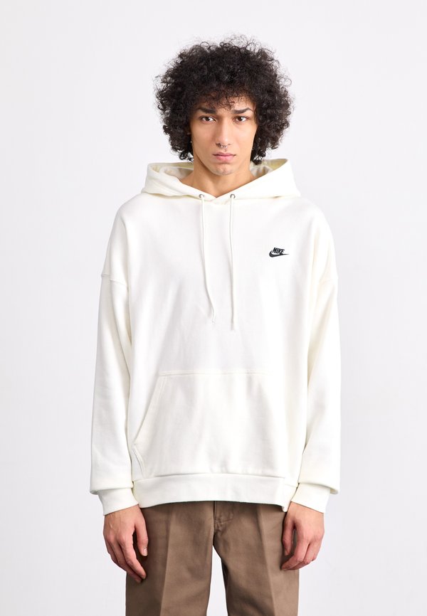Nike Sportswear CLUB OVERSIZED - Hoodie - sail/black