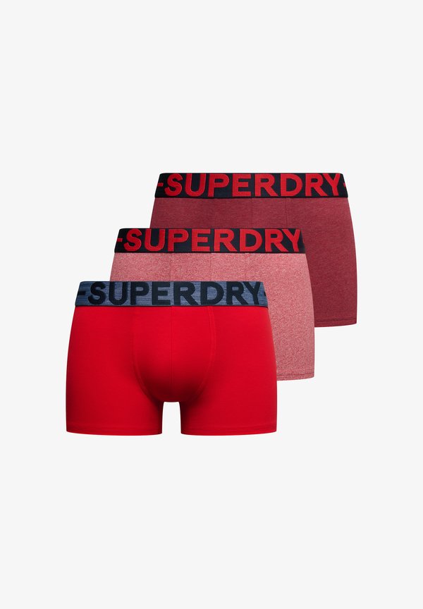 Superdry & Co 3 PACK - Trunks - optic kelly neon