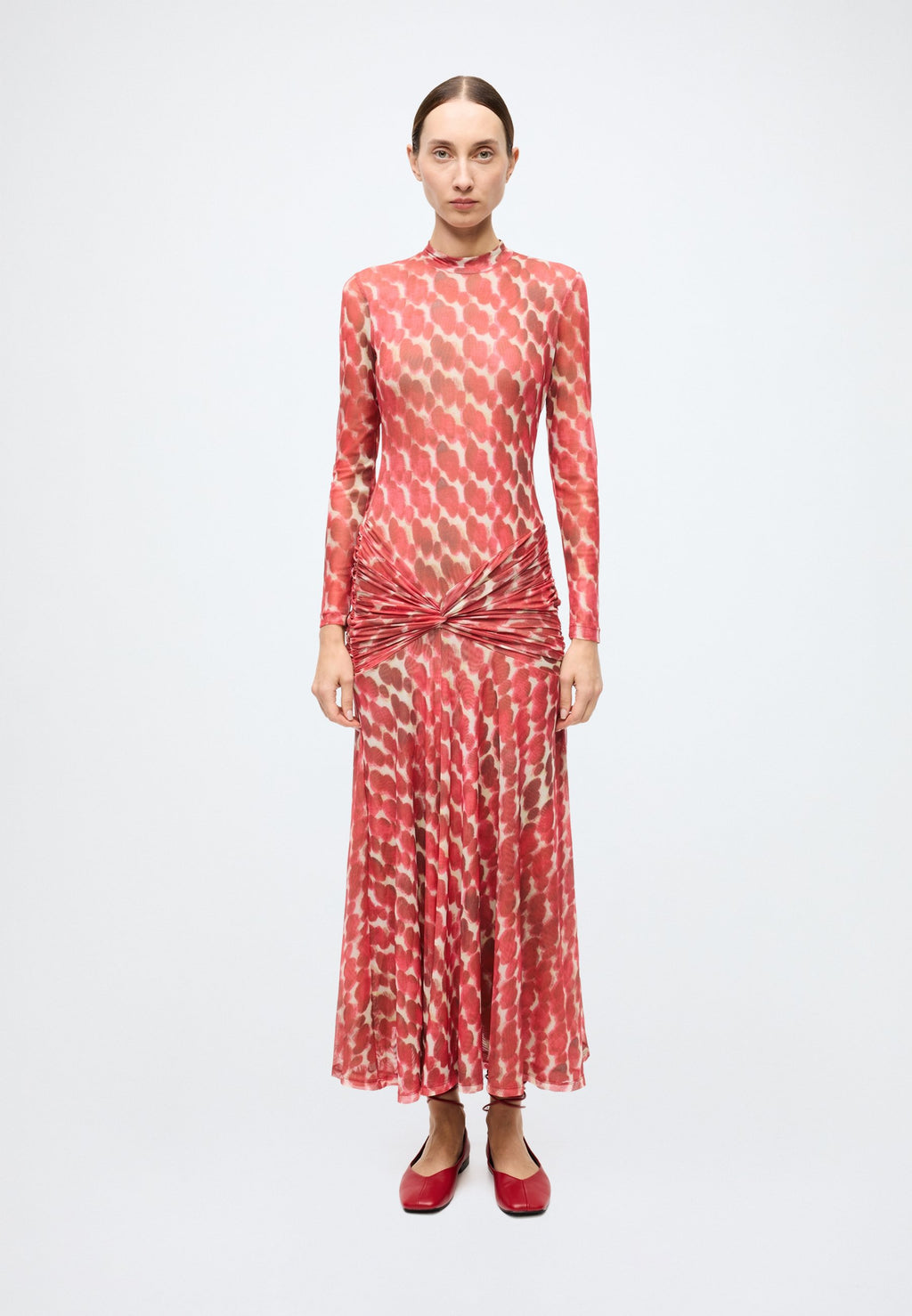 Bardot LEA PRINTED MESH DRESS