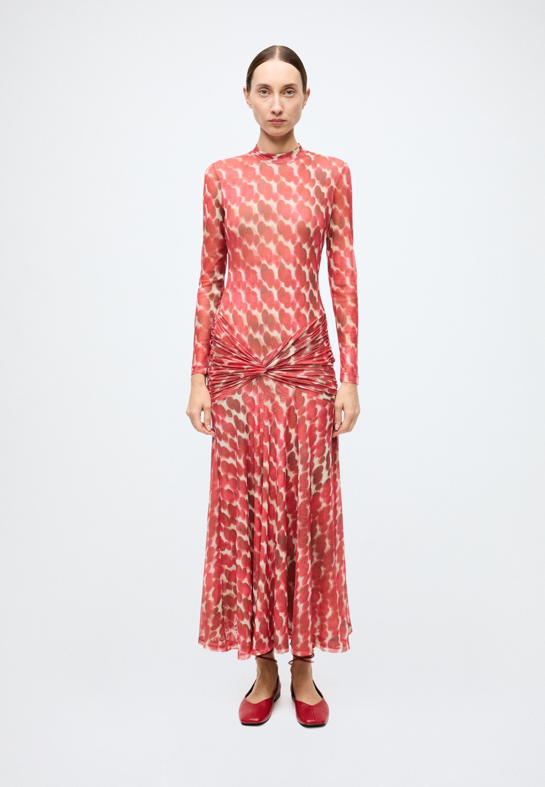 Bardot LEA PRINTED MESH DRESS