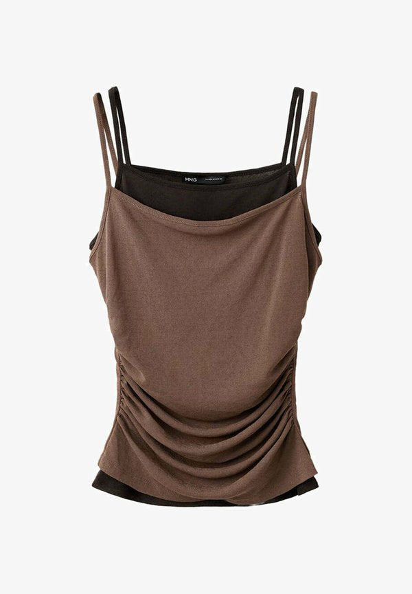 Mango ADULT - Top - brown black